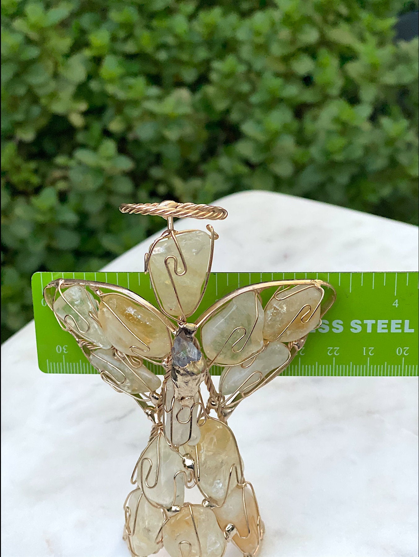 Holy Angel Hand Wired Crystal 5 inch - Shop Cosmic Healing