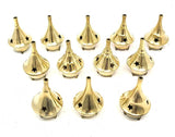 Mini Brass Cone Incense Holders