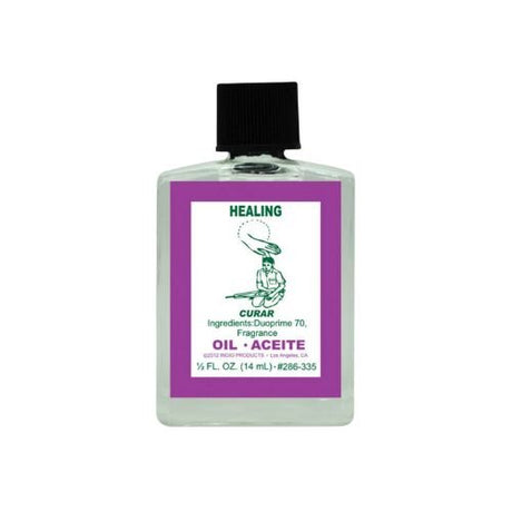 Indio Healing Oil 1/2 fl oz (Aceite Curativo) to clear your mind and get rid off any negative thoughts etc - Shop Cosmic Healing