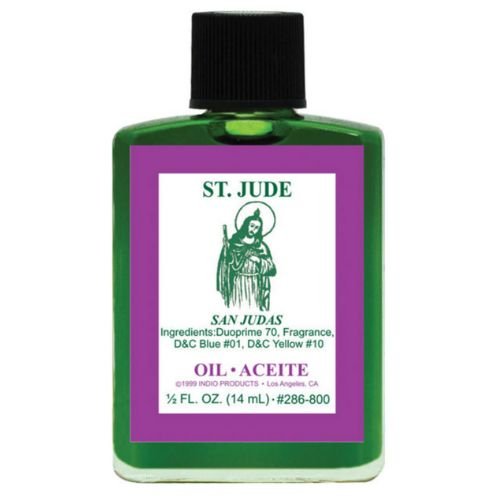 Indio St. Jude Oil 1/2 fl. oz when you have a difficult case or problem - Shop Cosmic Healing