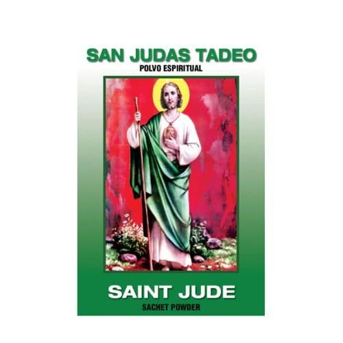 Indio St. Jude Sachet Powder (Polvo de San Judas Tadeo) 1/2oz for hope, healing, money and protection - Shop Cosmic Healing