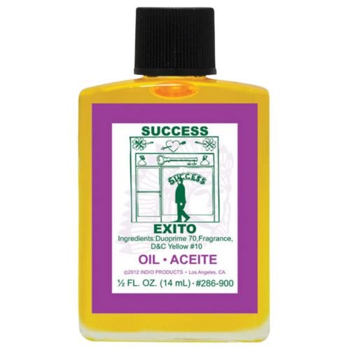 Indio Success Oil 1/2 fl. oz (Aceite Éxito de Indio) to help bring success in all aspects of life - Shop Cosmic Healing
