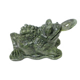 Jade Three-legged Toad for Good Luck 5" - Shop Cosmic Healing