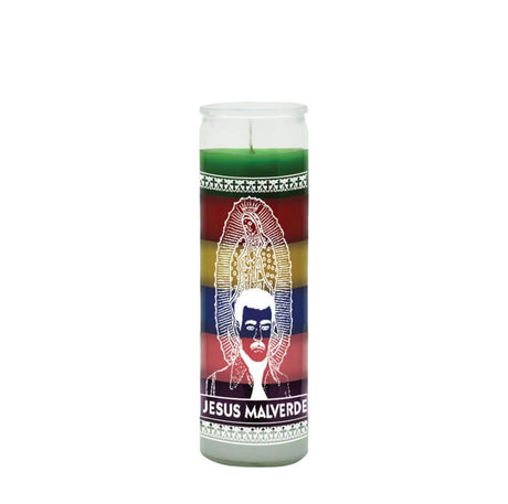 Jesus Mal Verde 7 Color Candle 