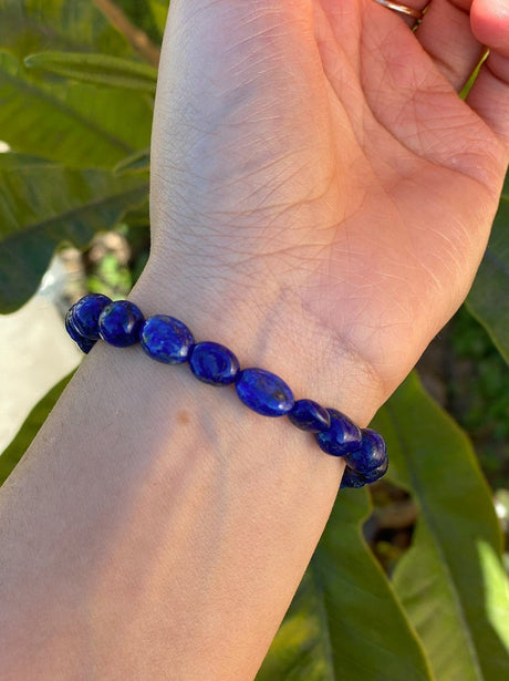 Lapis Lazuli Bracelet 6mm - Shop Cosmic Healing