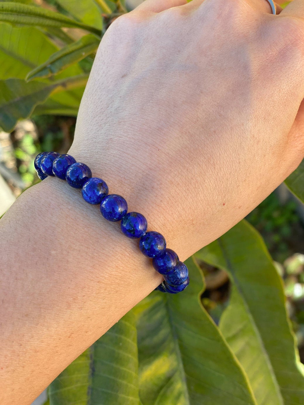 Lapis Lazuli Bracelet 6mm - Shop Cosmic Healing