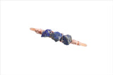 Lapis Lazuli Open Cuff Bangle Bracelet - Shop Cosmic Healing