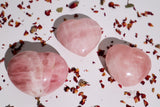 Large Heart-Shaped Rose Quartz - RQH4