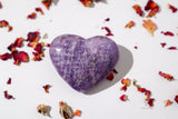 Lepidolite Heart- LH6 - Shop Cosmic Healing