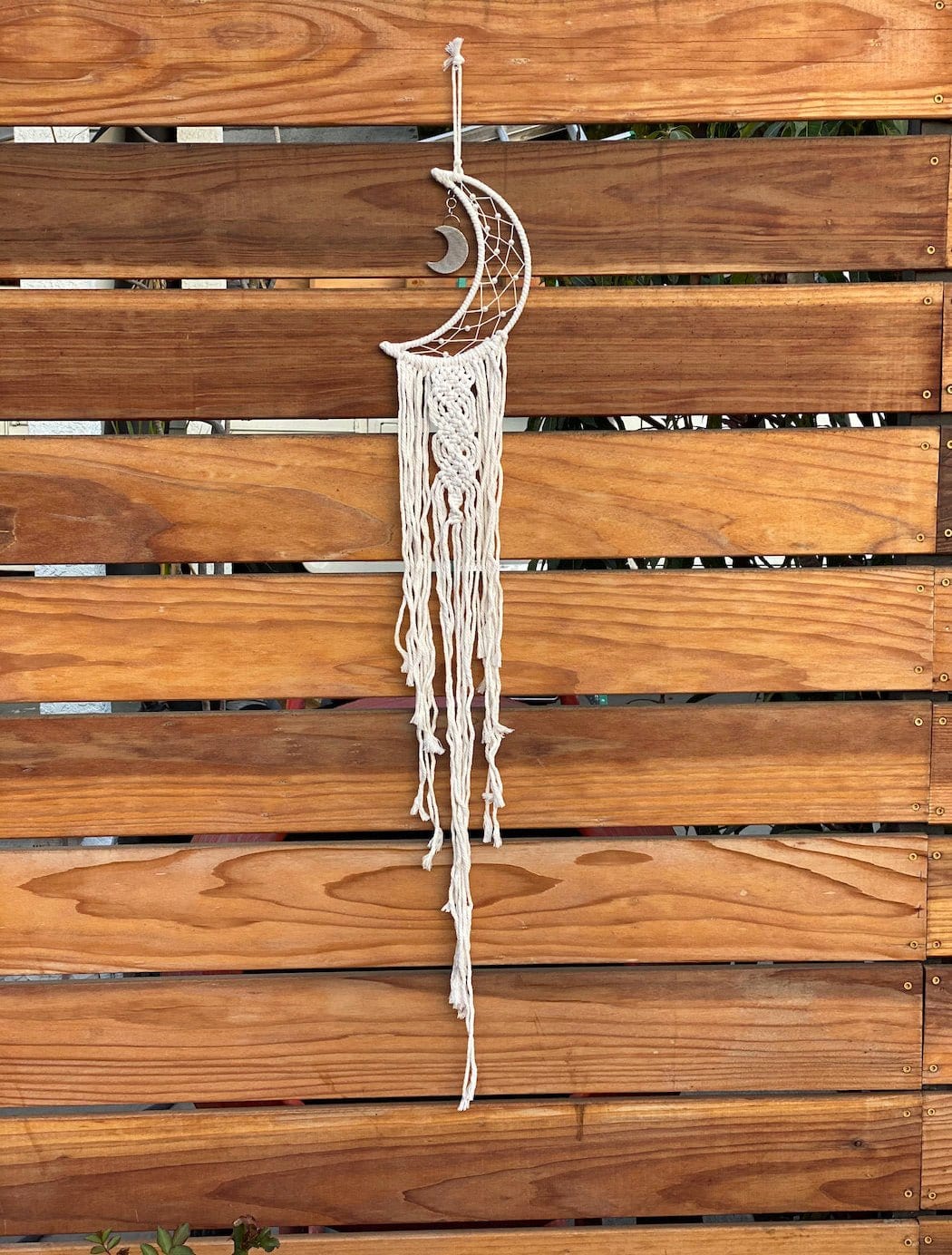 Macrame Dream Catcher Wall Hanging Handmade Bohemian Style - Shop Cosmic Healing