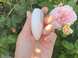 Mangano Calcite Puffy Heart From Pakistan - Shop Cosmic Healing