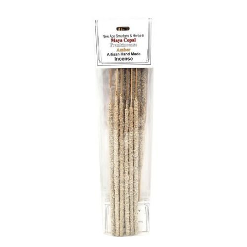 Maya Copal, Frankincense, & Amber Resin Incense 6 Sticks for to stop addictions, calming, clarifying, focusing, grounding - Shop Cosmic Healing
