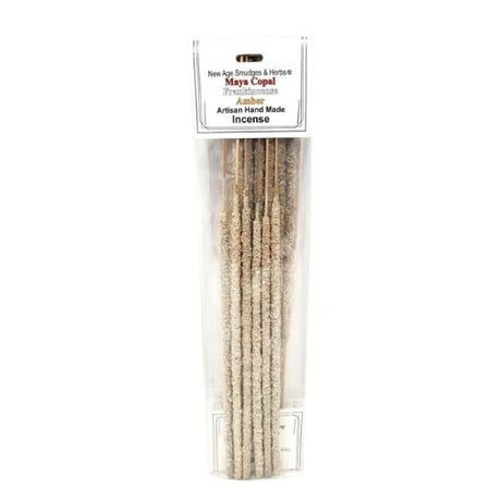 Maya Copal, Frankincense, & Amber Resin Incense 6 Sticks for to stop addictions, calming, clarifying, focusing, grounding - Shop Cosmic Healing