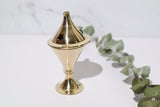 Mini Brass Cone Incense Holders - Shop Cosmic Healing