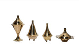 Mini Brass Cone Incense Holders - Shop Cosmic Healing