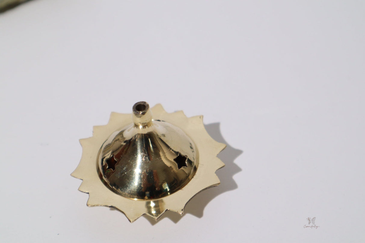 Mini Brass Cone Incense Holders - Shop Cosmic Healing