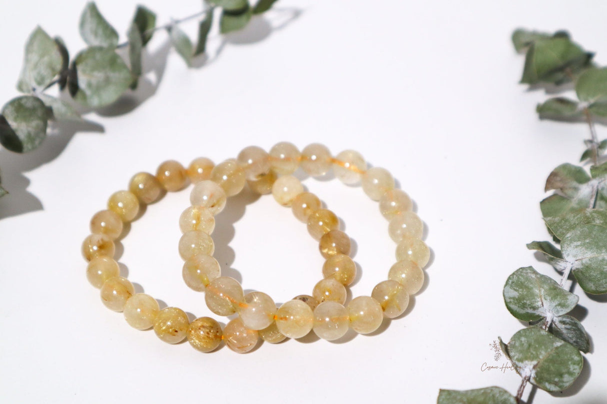 Natural Golden Rutilated Quartz - Shop Cosmic Healing