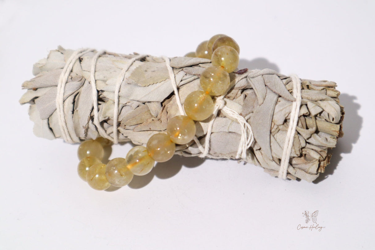 Natural Golden Rutilated Quartz - Shop Cosmic Healing