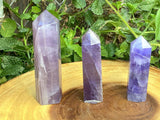 Natural Purple Fluorite Towers - Shop Cosmic Healing