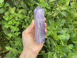 Natural Purple Fluorite Towers - Shop Cosmic Healing