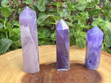 Natural Purple Fluorite Towers - Shop Cosmic Healing