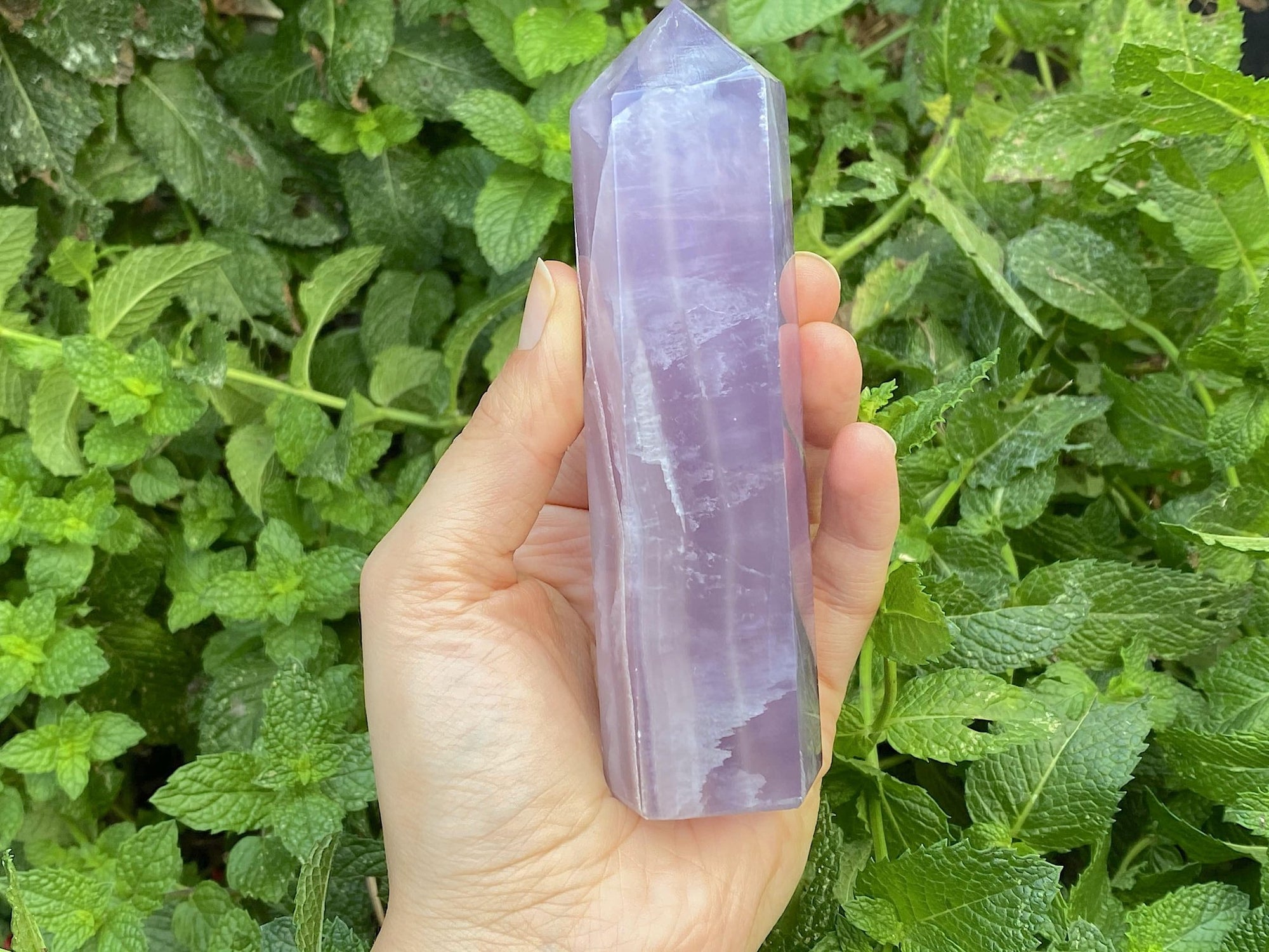 Natural Purple Fluorite Towers - Shop Cosmic Healing