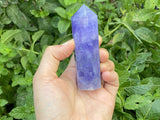 Natural Purple Fluorite Towers - Shop Cosmic Healing