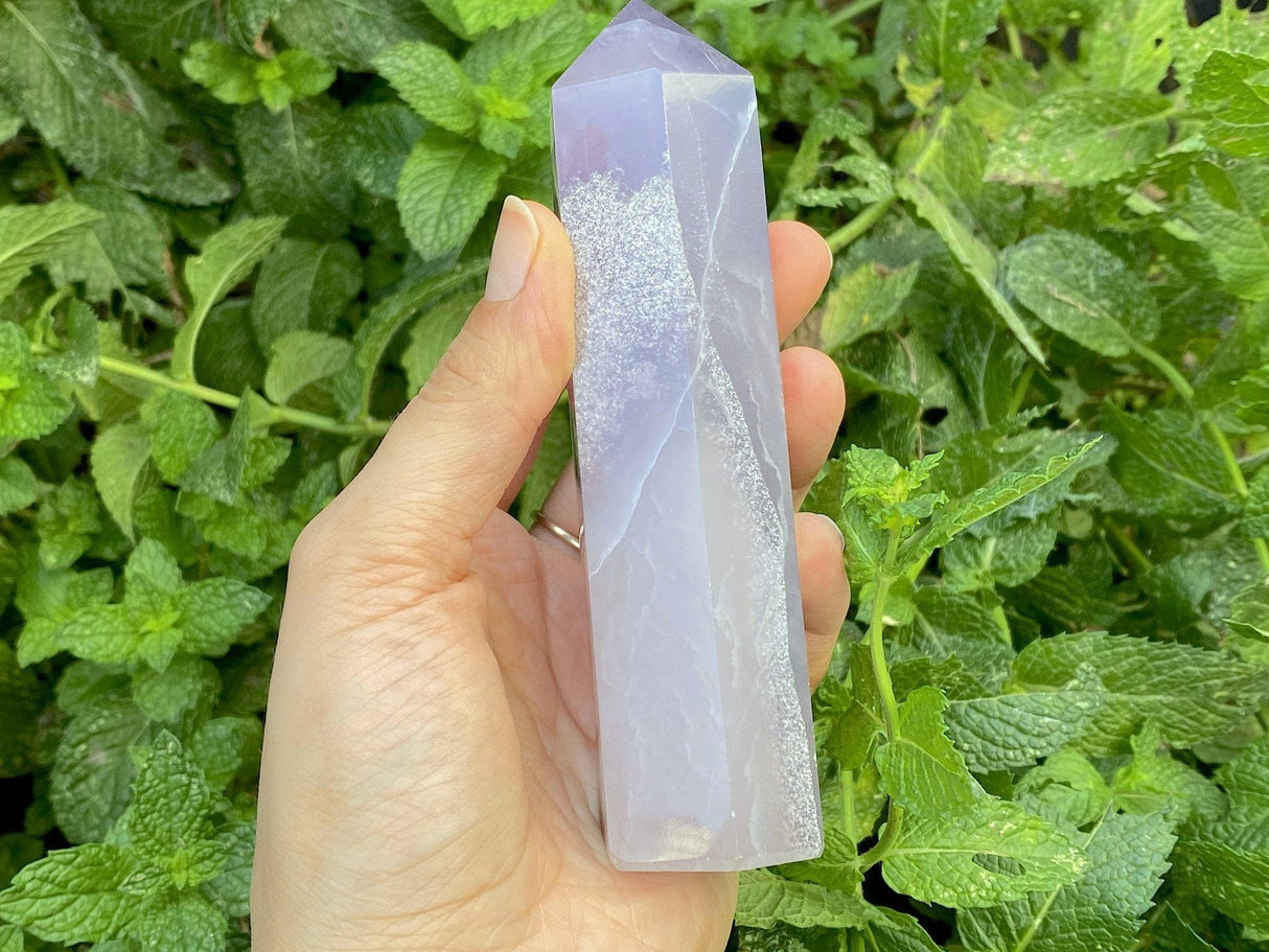 Natural Purple Fluorite Towers - Shop Cosmic Healing