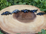 Obsidian Mini Alligators Hand Carved- Mexico - Shop Cosmic Healing