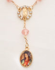 Our Lady of Guadalupe Rearview Mirror Rosary - Shop Cosmic Healing