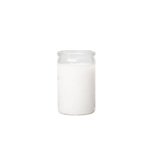 Plain White Candle 2 Day for purity, peace, spiritual, strength, health, healing, - Shop Cosmic Healing