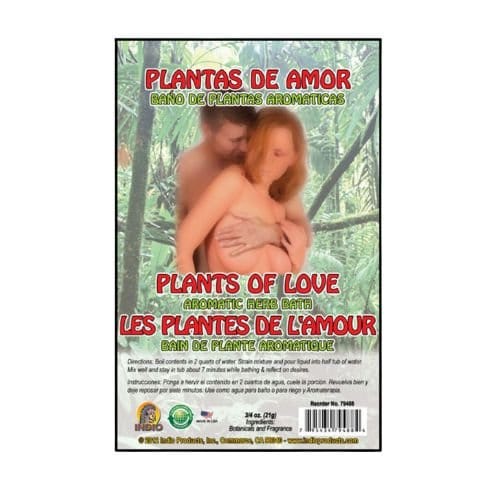 Plants Of Love (Plantas de Amor) Bath Herbs Envelope 0.75oz to attract another or to strengthen love - Shop Cosmic Healing