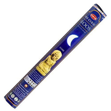 Precious Moon HEM Incense 20 Sticks (Incienso Luna) for meditation, relaxation, recuperation, clarity of thought etc. - Shop Cosmic Healing