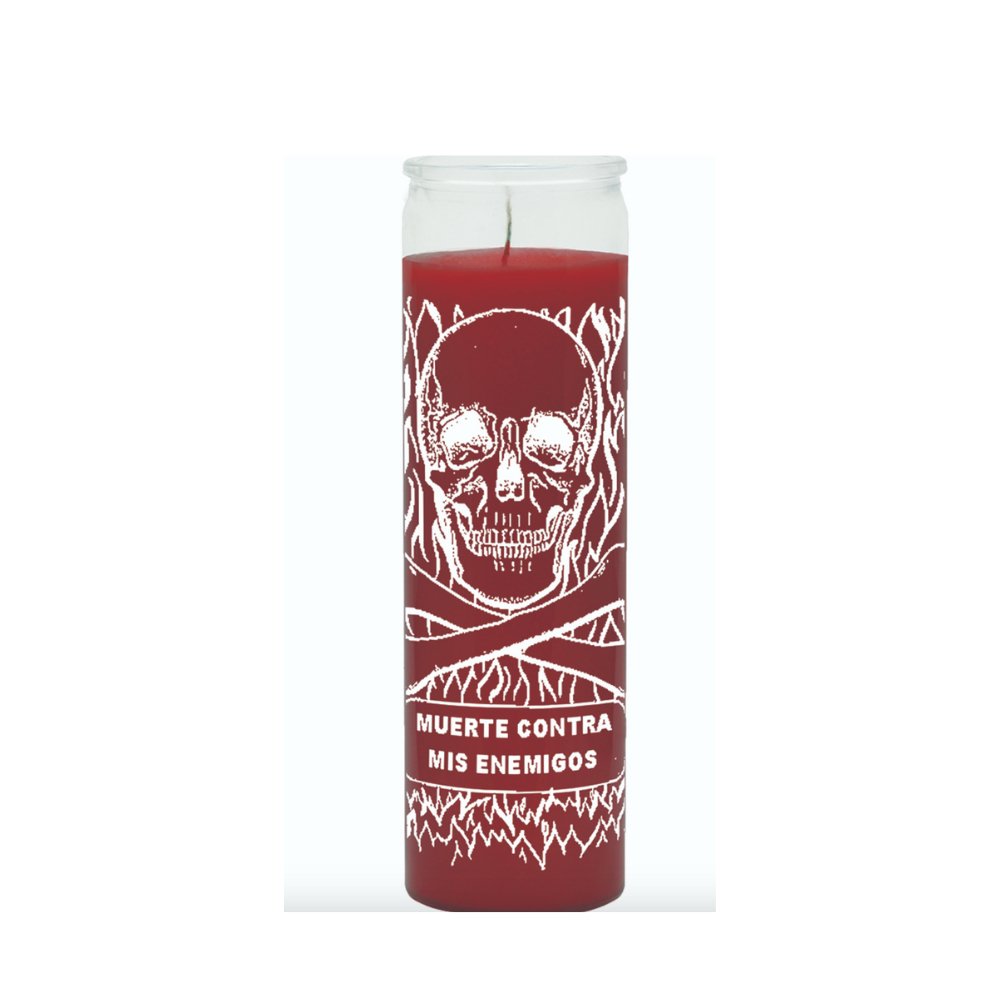 Protection form Enemies (Muerte Contra Mis Enemigos)- Red for Protection against all evil, negativity, and danger - Shop Cosmic Healing