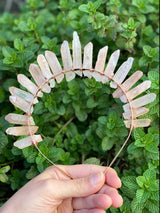 Quartz High Priestess Crystal Crown - Shop Cosmic Healing