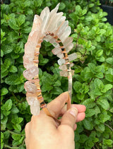 Quartz High Priestess Crystal Crown - Shop Cosmic Healing