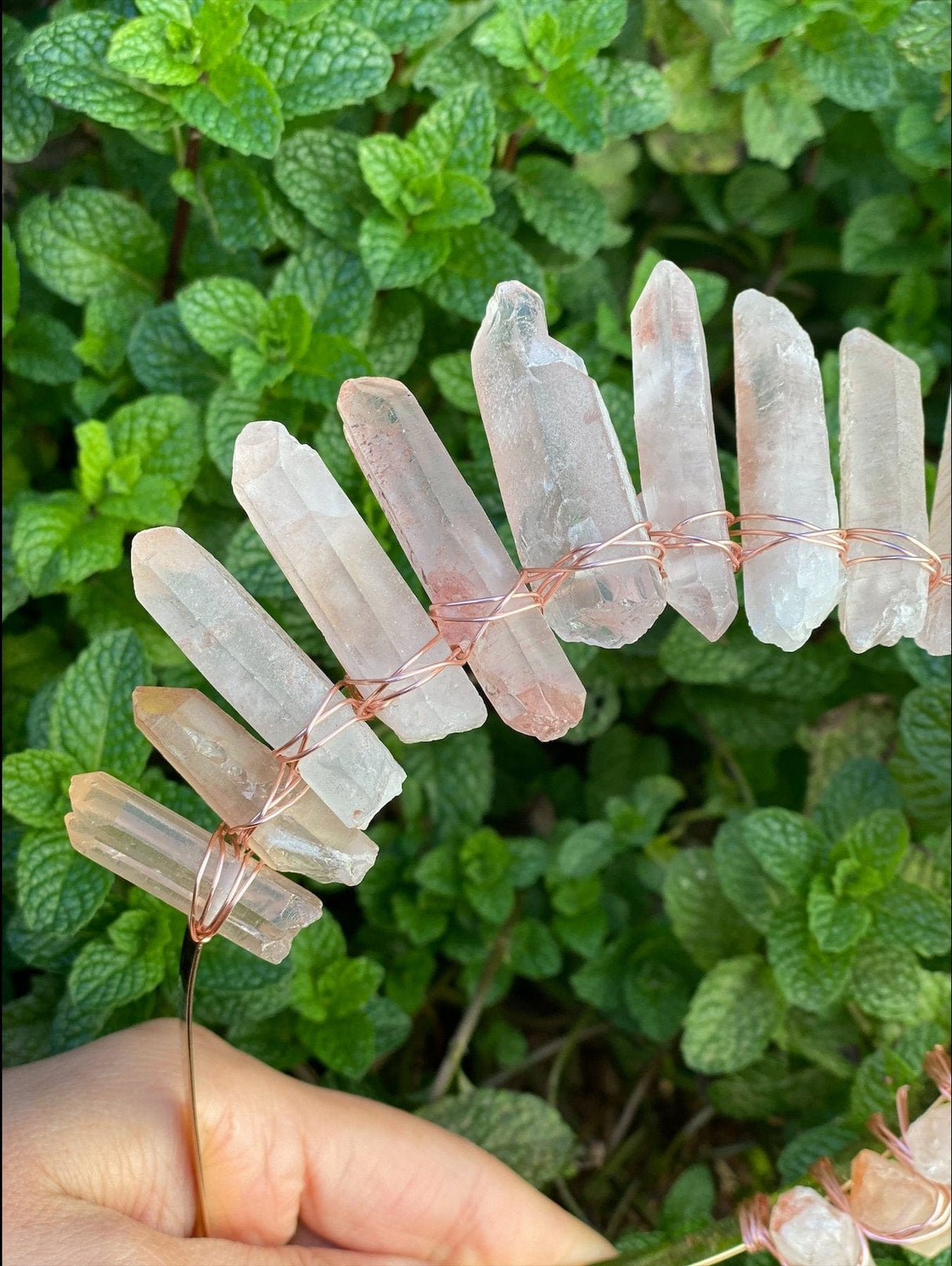 Quartz High Priestess Crystal Crown - Shop Cosmic Healing