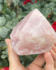 Raw Brazilian Rose Quartz Point- G - Shop Cosmic Healing