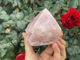 Raw Brazilian Rose Quartz Point- G - Shop Cosmic Healing