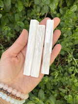 Raw Selenite Wands 4" - Shop Cosmic Healing