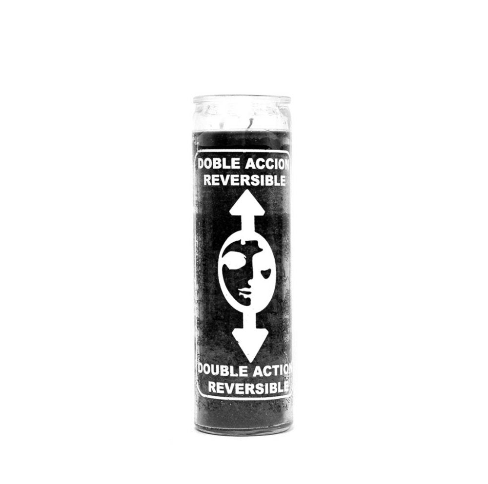 Reversible Black Candle: to reverse troubles back to the person who sent them to you - Shop Cosmic Healing