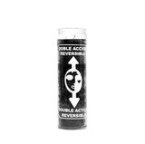 Reversible Black Candle: to reverse troubles back to the person who sent them to you 