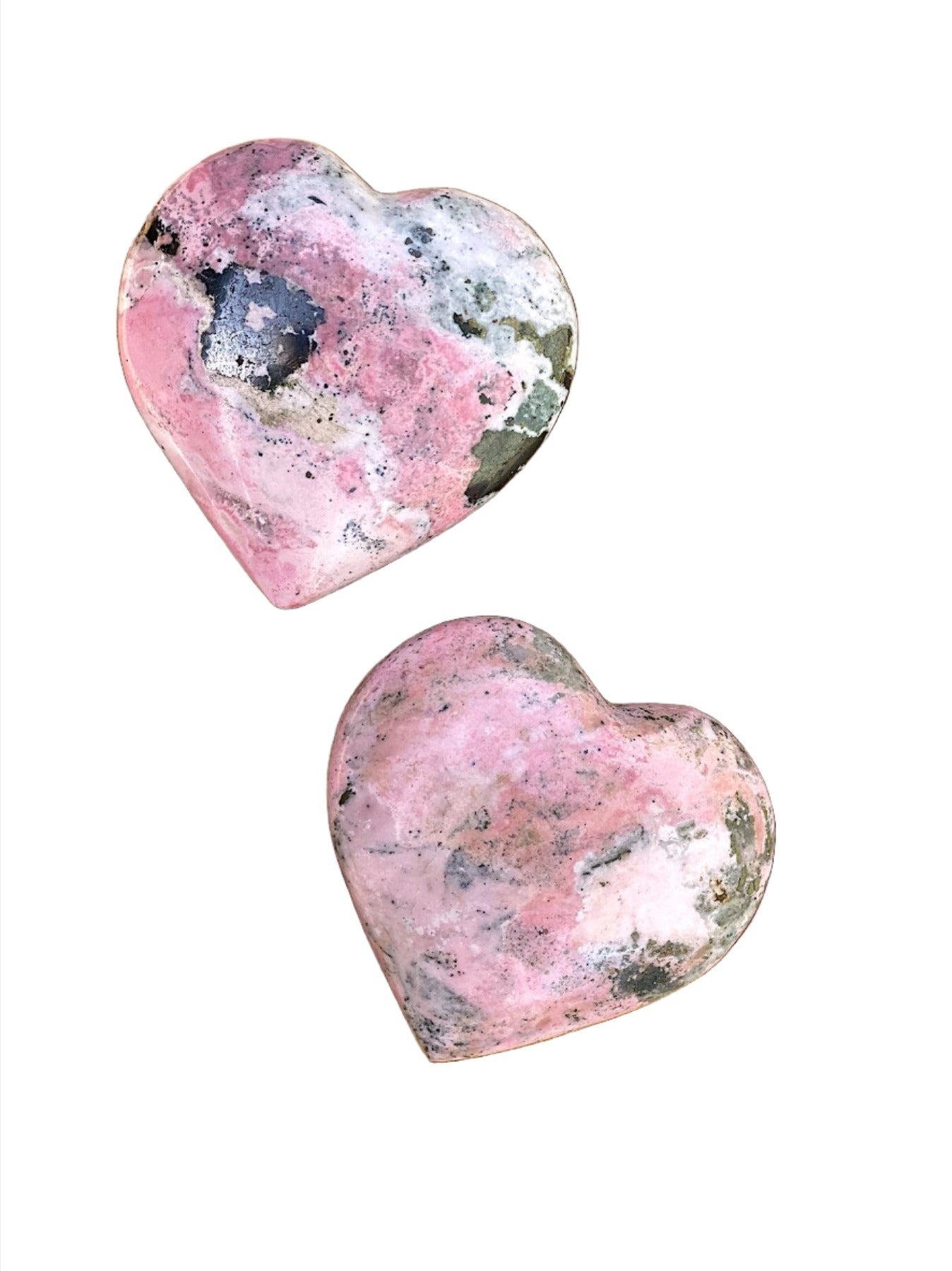 Rhodonite Puffy Heart - Shop Cosmic Healing
