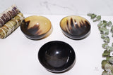 Ritual Bowl Made of Carved & Polished Horn 3x3/4'' D - Shop Cosmic Healing