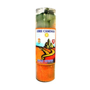 Road Opener Candle - Cocktail (Veladora Abre Camino Tres Colores):Open Pathway Success & Clear Away Obstacles (Copy) - Shop Cosmic Healing