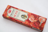 Rose Dhoop Incense Sticks, HEM- Incienso Rosa