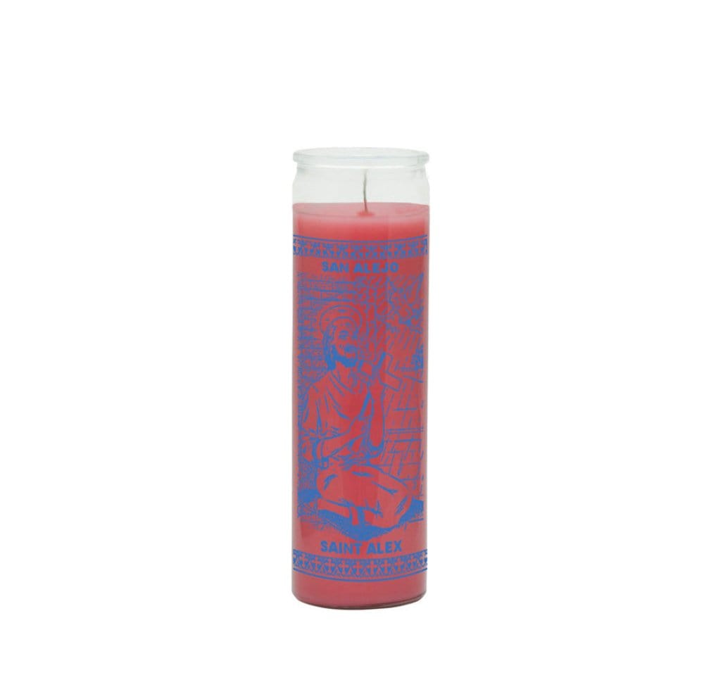 Saint Alex 7 Day Candle Pink - Veladora San Alejo Rosa – Shop Cosmic ...