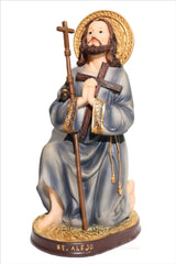 Saint Alex (San Alejo) Statue 12" - Shop Cosmic Healing