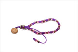 Saint Benedict Bracelet Knotted Rope- Purple - Shop Cosmic Healing