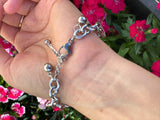 Saint Benedict Dangling Charm Bracelet - Shop Cosmic Healing